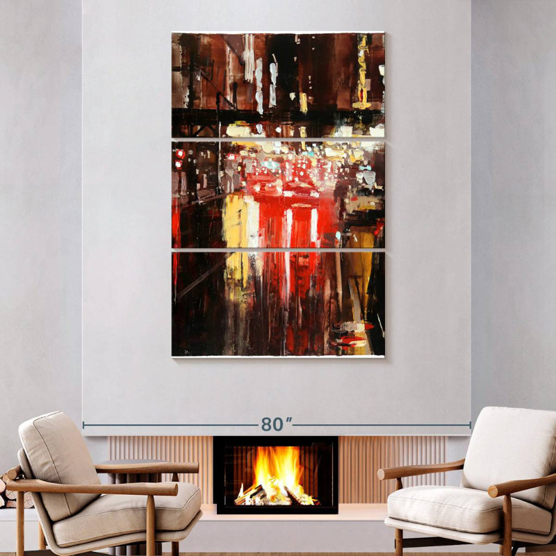 Sireci Late Night Muse, 74" H x 48" W