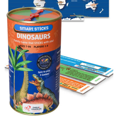 Smart Sticks – Dinosaurs | Fun Learning Game for Kids | Family & Travel Friendly Educational Game