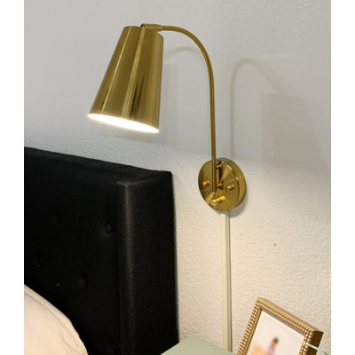 Iron Swing Arm Sconce