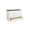 Armoire pour grand lit escamotable Murphy avec tiroir de rangement et station de charge, port USB, cadre de lit escamotable en pin massif pour bureau à domicile, studio ou chambre d'amis-827865670-1047092305