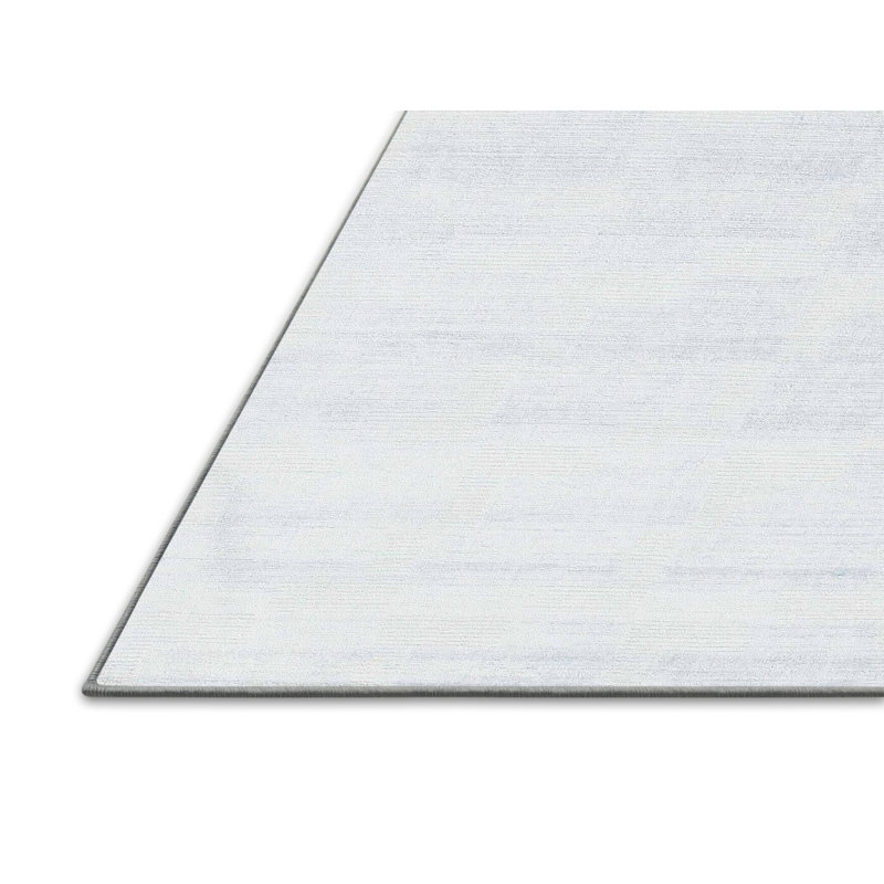 Tapis abstrait gris Antonious, Rectangle 7 pi x 10 pi