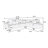 Living Room Furniture Sectional Sofa 2Pc Set White Faux Leather Flip-Up Headrest Sofa Chaise