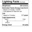 40 watt, g25 incandescente, ampoule à intensité variable, 2700k blanc chaud () e26/base moyenne (standard)