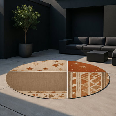 Tapis intérieur et extérieur Sunburst Vista