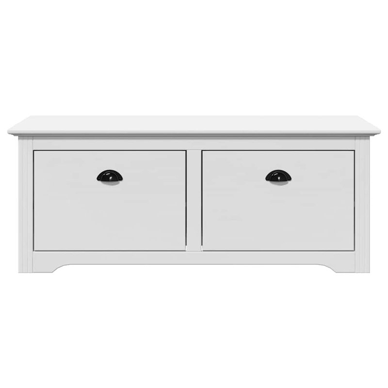 Hallway Bench BODO 114X40x45 Cm, White