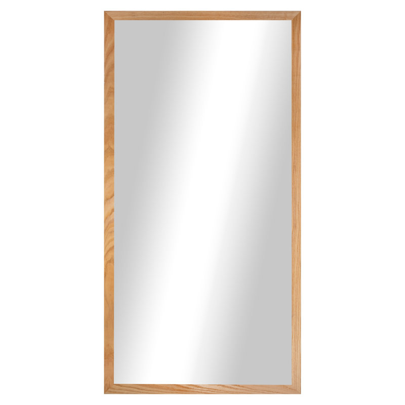 Millwood Pines Ozark Hardwood Floor Mirror
