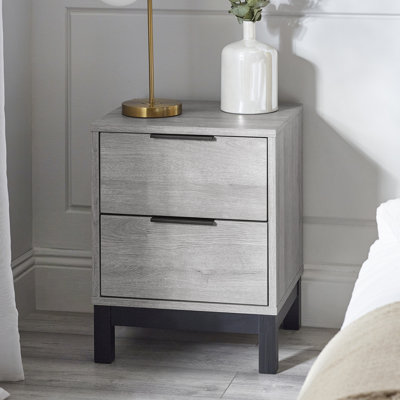 Yonkers 45cm W Manufactured Wood Bedside Table
