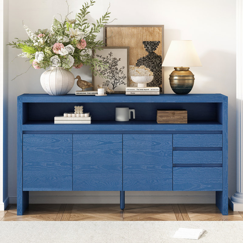 Grande armoire de rangement moderne, Marine