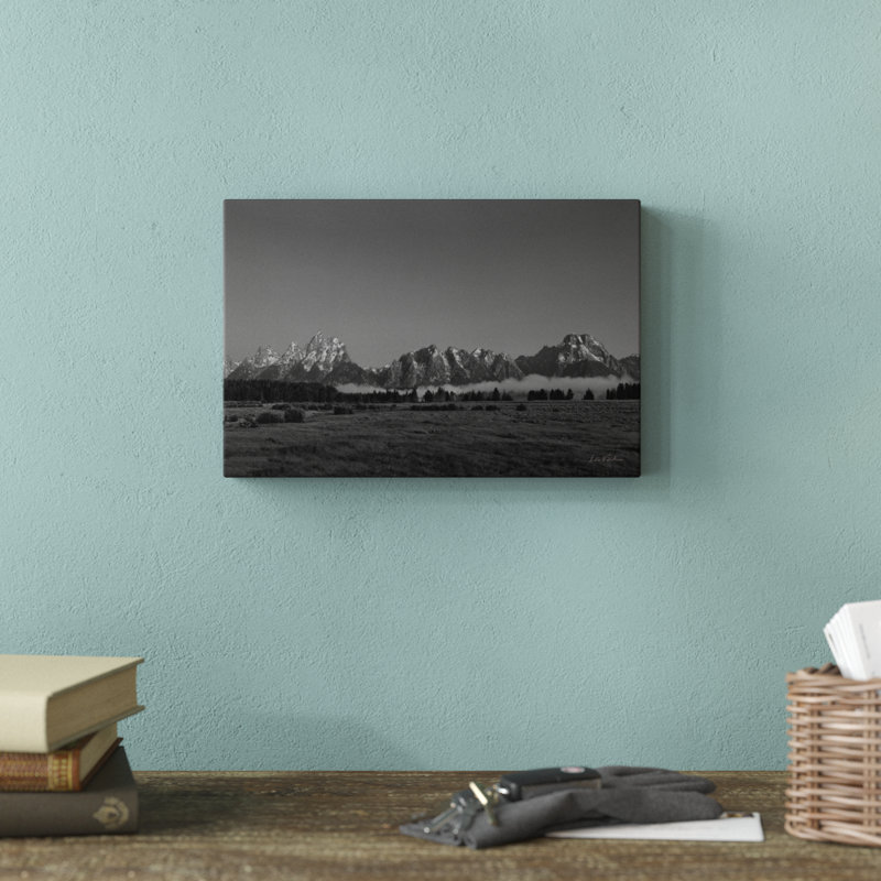Grand Tetons I by Andre Eichman - No Frame Print on Canvas, 20cm H x 30cm W x 3.8cm D