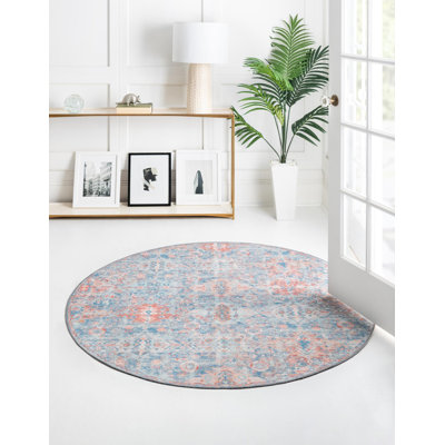 Mayzelle Chenille Oriental Indoor Rug