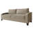 Jacqualyn Fabric 57.87'' Reception Sofa-1592063123