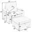 Fauteuil inclinable simple gris avec réglage manuel, charge, support pour téléphone et rangement des accoudoirs cachés sur l'accoudoir, inclus, pour une détente confortable