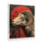 White Single Picture Framed, Solid Wood