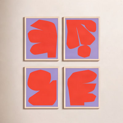 Akita "Module Minimalism" 4-Piece Print Set