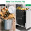 Pull Out Trash Can Under Cabinet, Stainless Steel Slide Out Garbage Can Shelf Under Sink, Adjustable Slide Out Shelf for Waste Can Under Kitchen Sink for Trash Can, Trash Can Not Included-128772359-128772360