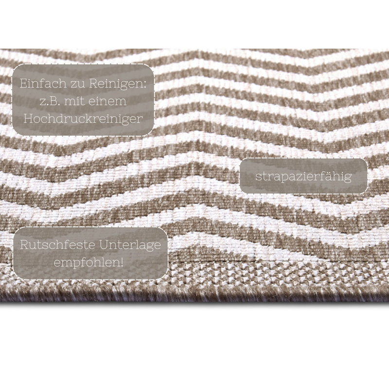 Palma Flatweave Green Rug, Rectangle 160 x 230cm