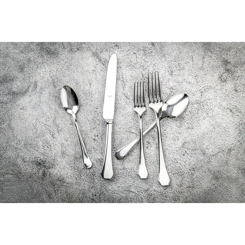 MEPRA MORETTO Stainless Steel Flatware Set, Silver