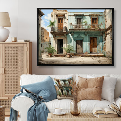 " Cuban Architecture Blue House I "