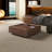 35" Mid-Century Modern Square Coffee Table with Drawers