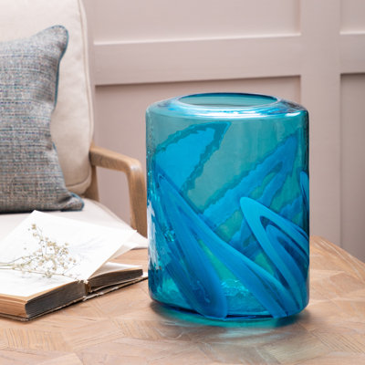 Elbe Handmade Glass Table Vase