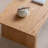 Log style simple solid wood coffee table