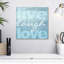 Tergel Live Laugh Love - bleu-109228594
