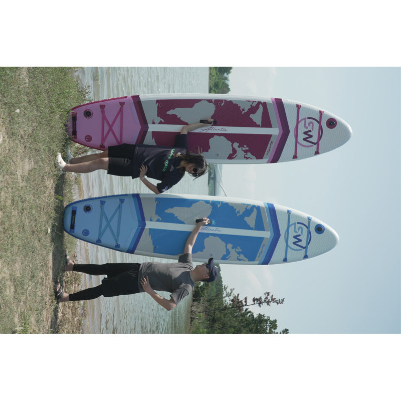 Planche de pagaie debout gonflable 11 pi x 34 po x 6 po avec accessoires