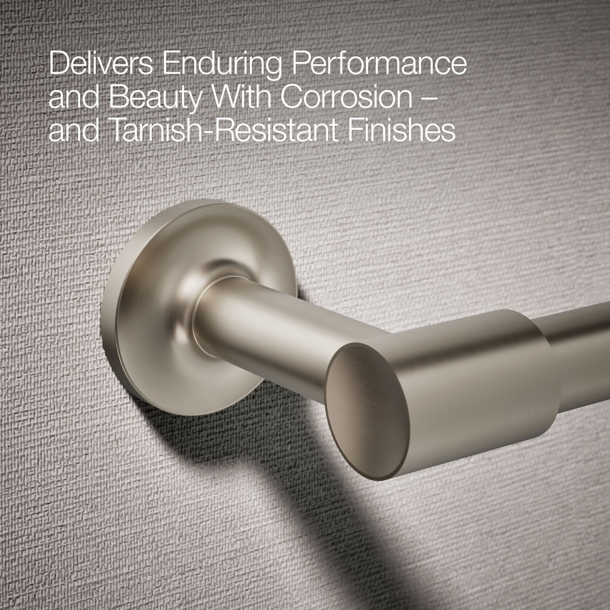 Purist Pivoting Toilet Paper Holder, Wall-Mount Bathroom Toilet Paper Holder, Vibrant Brushed Nickel