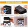 Alexies Black Solar Powered Integrated LED Outdoor Bulkhead Light