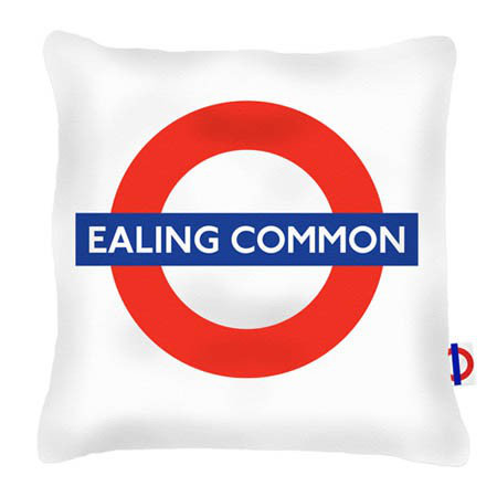 Ealing Common Tube Station London Transport Cushion