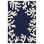 Tapis touffeté à la main à motif floral Bellavia-364611135