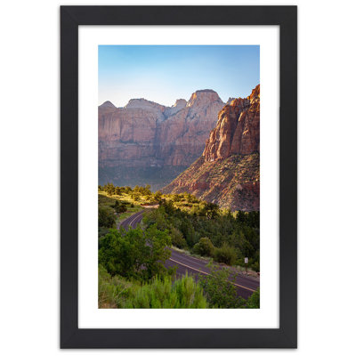 Mountain Road - Single Picture Frame Print