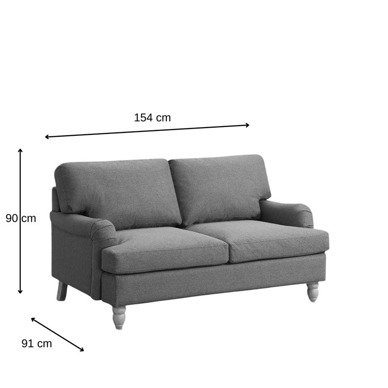 2 Seater Sofa, Moss
