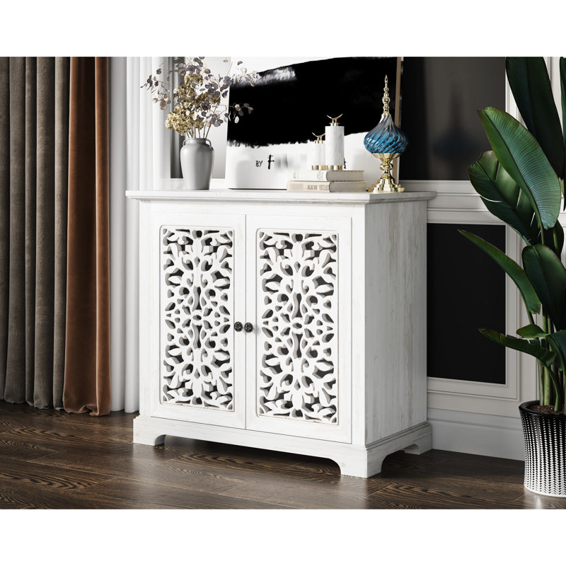 Buffet Vintage - avec cadre en bois massif pour buffet antique et armoire élégante
