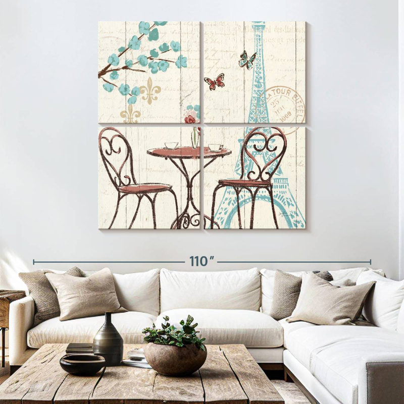 Yarlin Paris Tour I, 74" H x 74" W