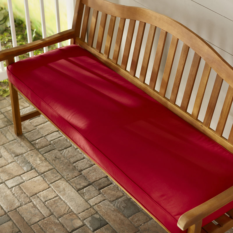 Outdoor Sunbrella Seat Cushion, 48" W x 19" D