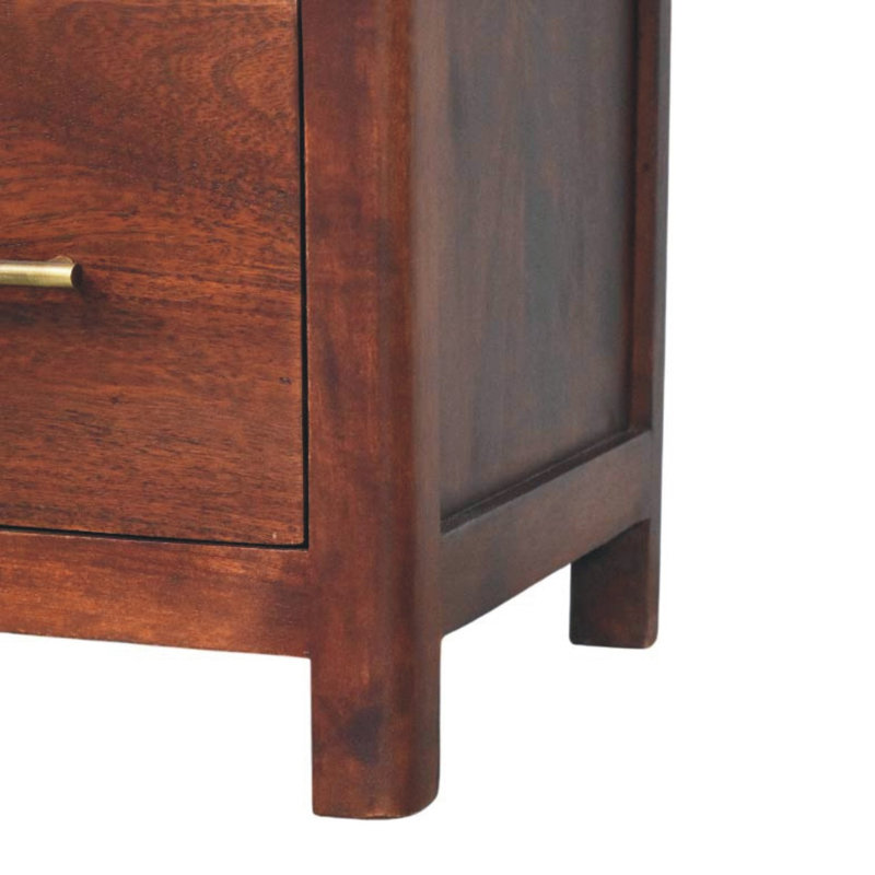 45cm W Solid Wood Bedside Table