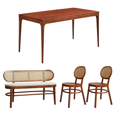 Ensemble de table de salle à manger Simple Retro