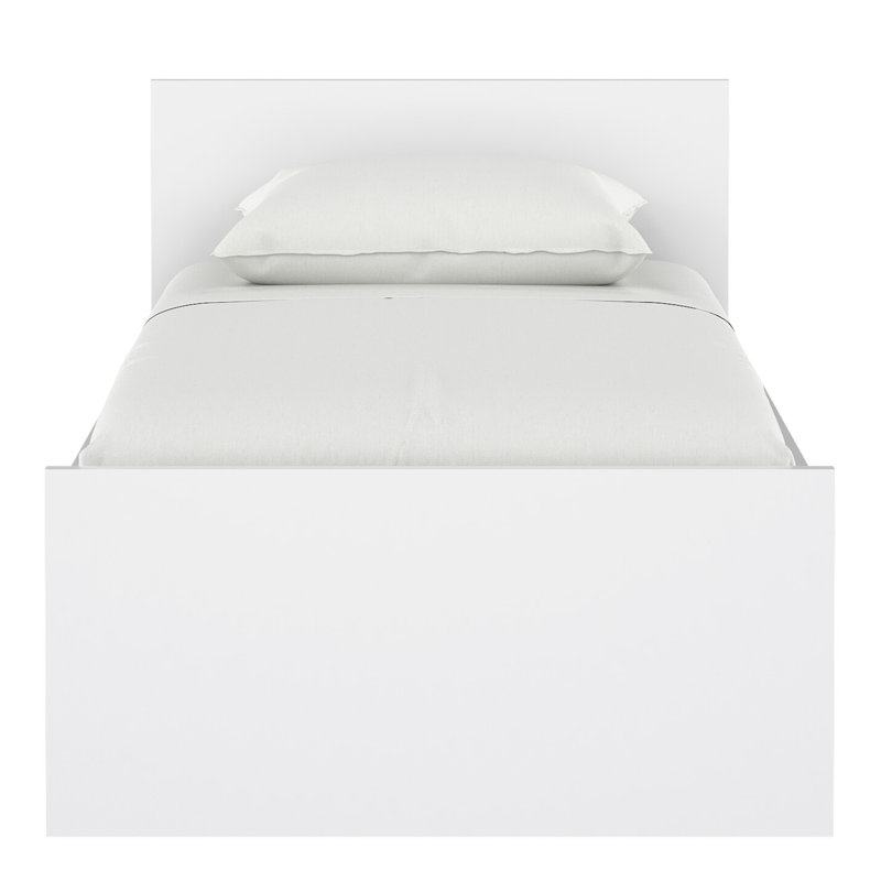 Parley Bed, White, Single (3')