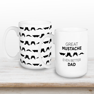 Grande tasse à café en céramique Bouchra