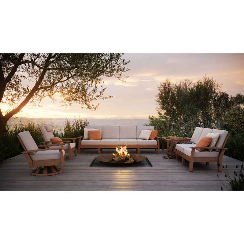 Haven Outdoor Square Teak Coffee Table