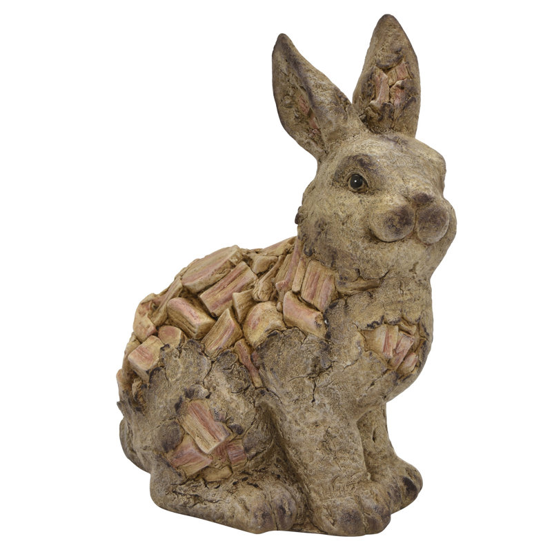 Statue lapin Duggan, Brun