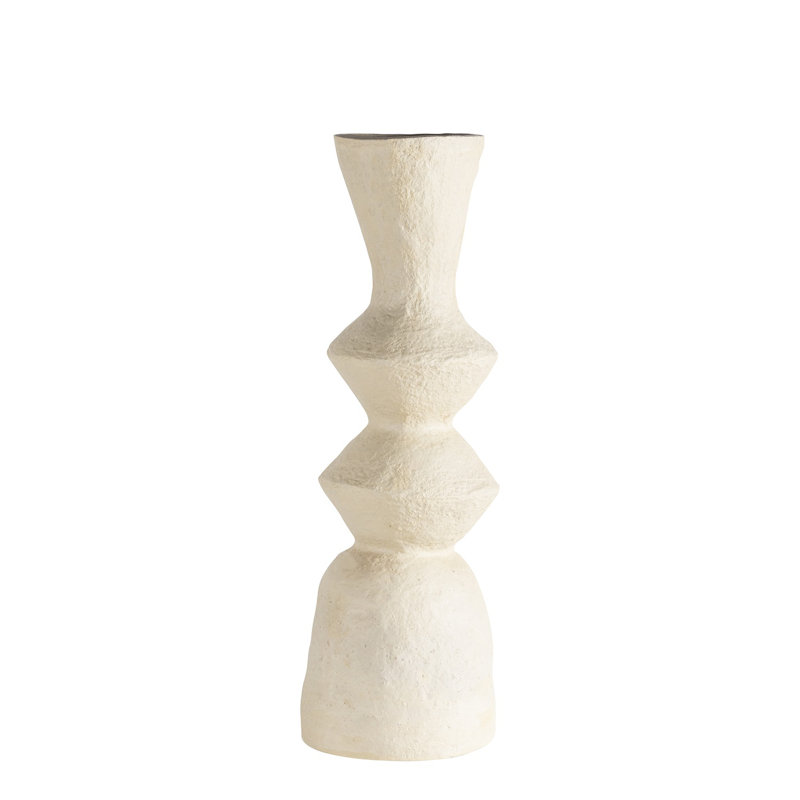 Wheeler Bulb Paper Mache Vase