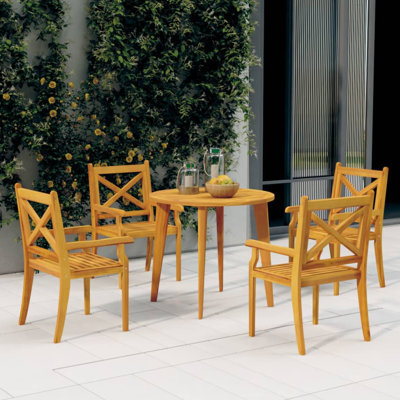 Ensemble repas extérieur pour 4 personnes Phineus