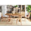 Ensemble de table de salle à manger en bois massif, table de salle à manger extensible Farmhouse et chaise Windsor pour salle à manger / cuisine-267412856-253346262-253360834