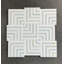 Celeste and Marble Mosaic Wall Tile