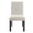 4 Piece Modern Tufted Dining Chair, Rustic Linen Upholstered With Rubber Wood Legs, Upholstered Accent Chair-736953971