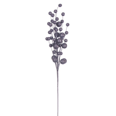 Primrue 27" Ball Glitter Spray, 4 per bag.