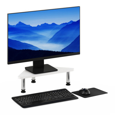Mazelina Manufactured Wood Monitor Stand