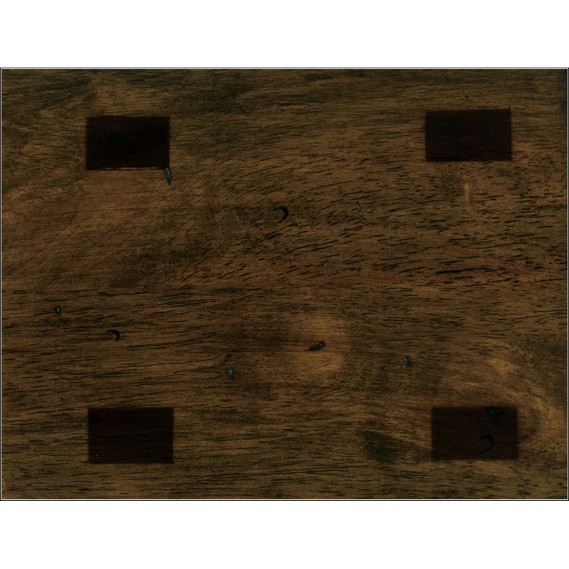 Ensemble de tabourets à hauteur de comptoir, ensemble de 2 sièges de selle, meubles de salle à manger en bois massif, Brun